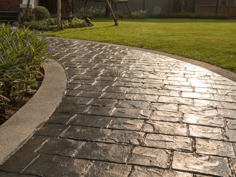 Stamped Concrete Finish #1 priority for 3D